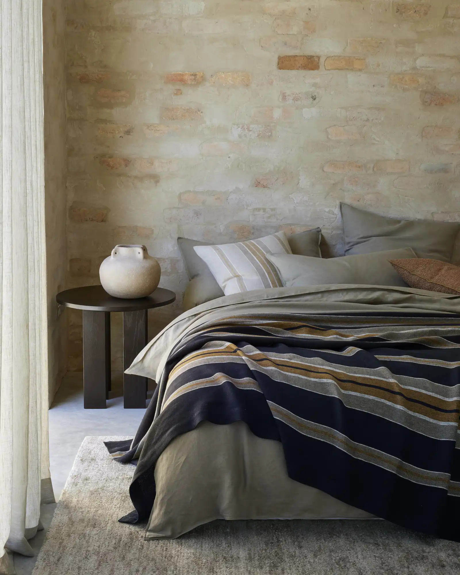 Ravello Fitted Sheet Caper - Image 4