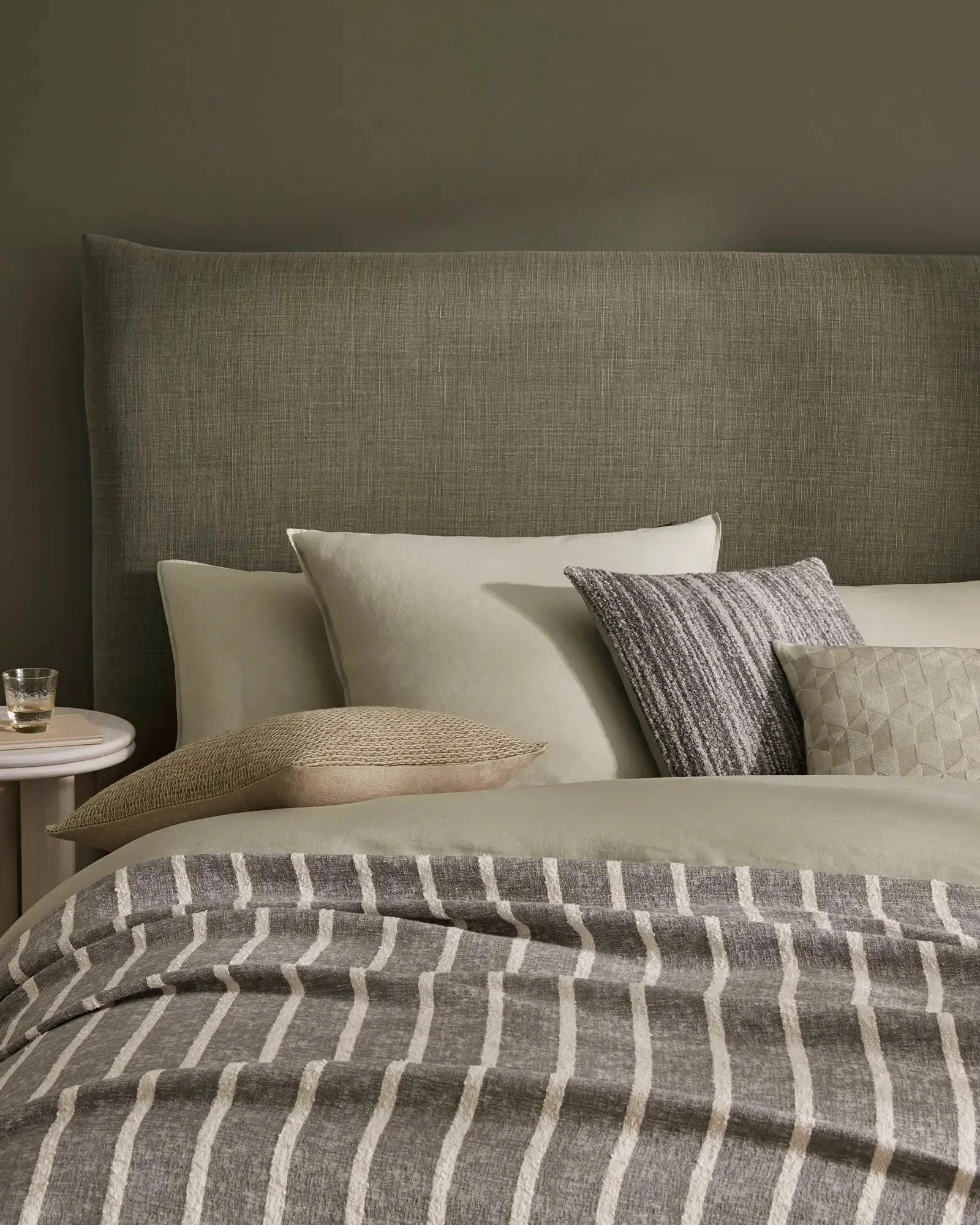 Ravello Fitted Sheet Sage - Image 4