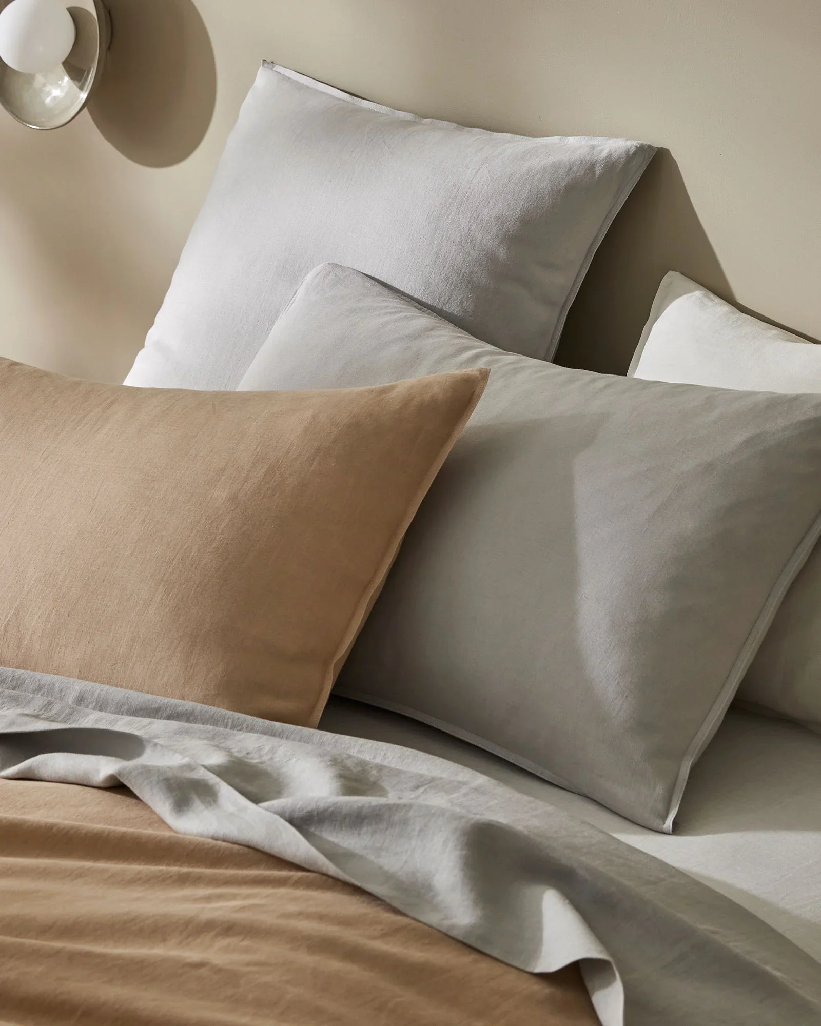 Ravello Pillowcase Set Biscuit - Image 6