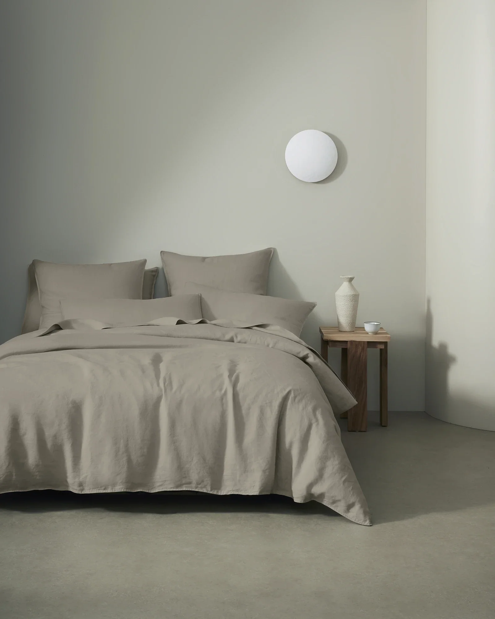 Ravello Pillowcase Set Pebble - Image 4