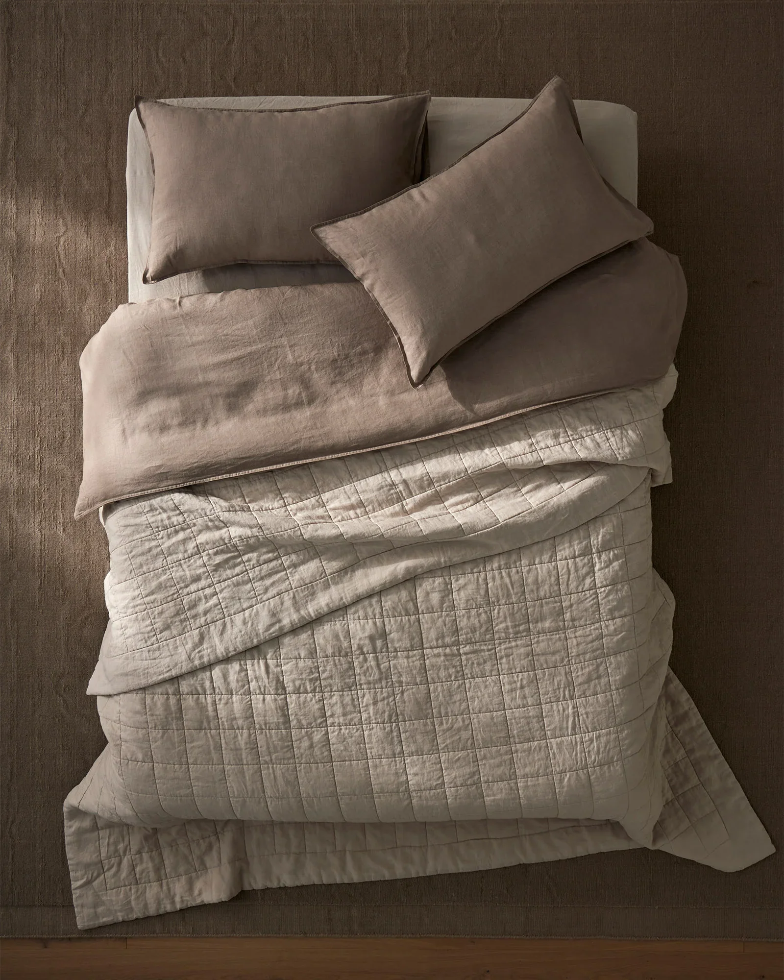 Ravello Pillowcase Set Pebble - Image 5