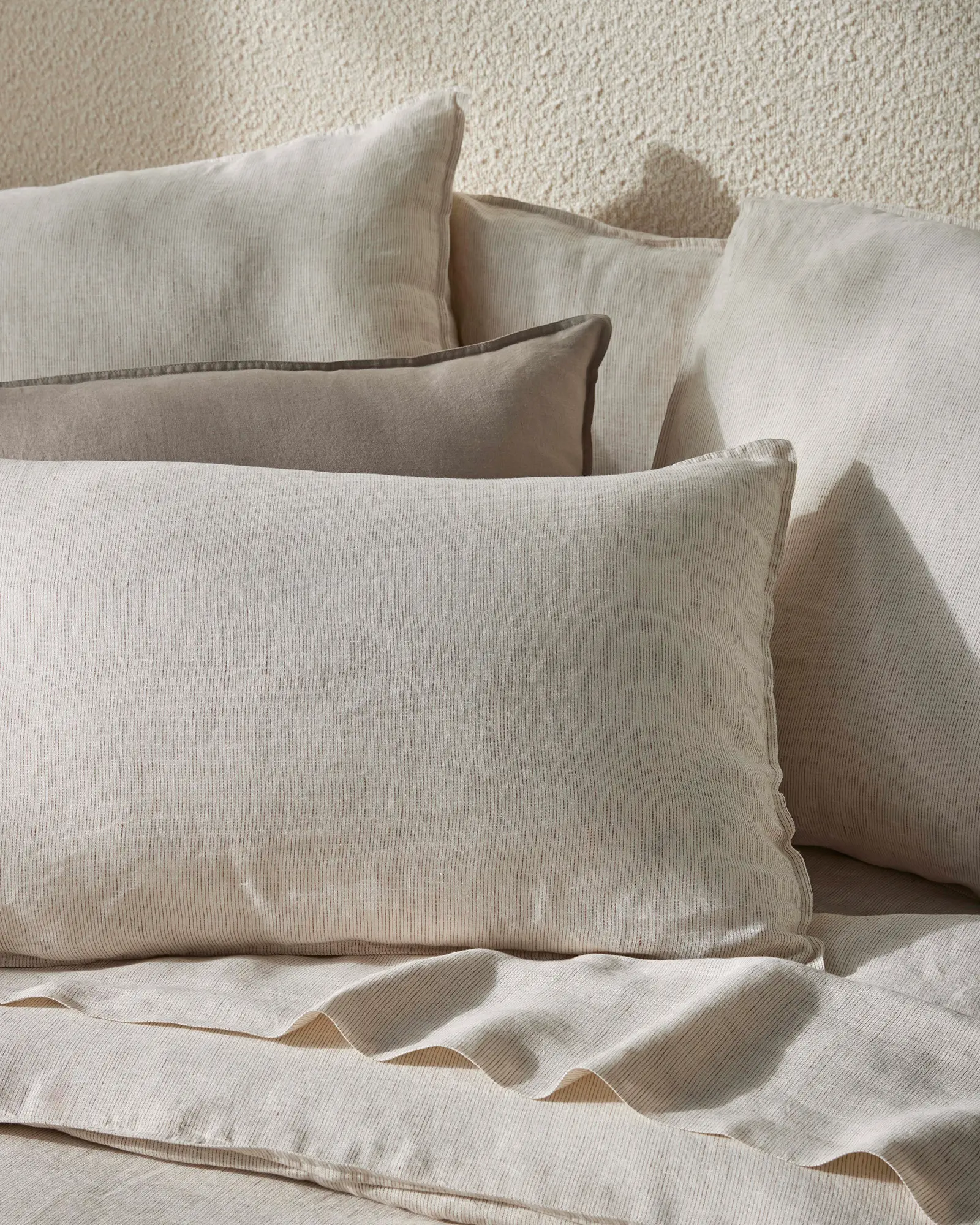 Ravello Pillowcase Set Pebble - Image 7