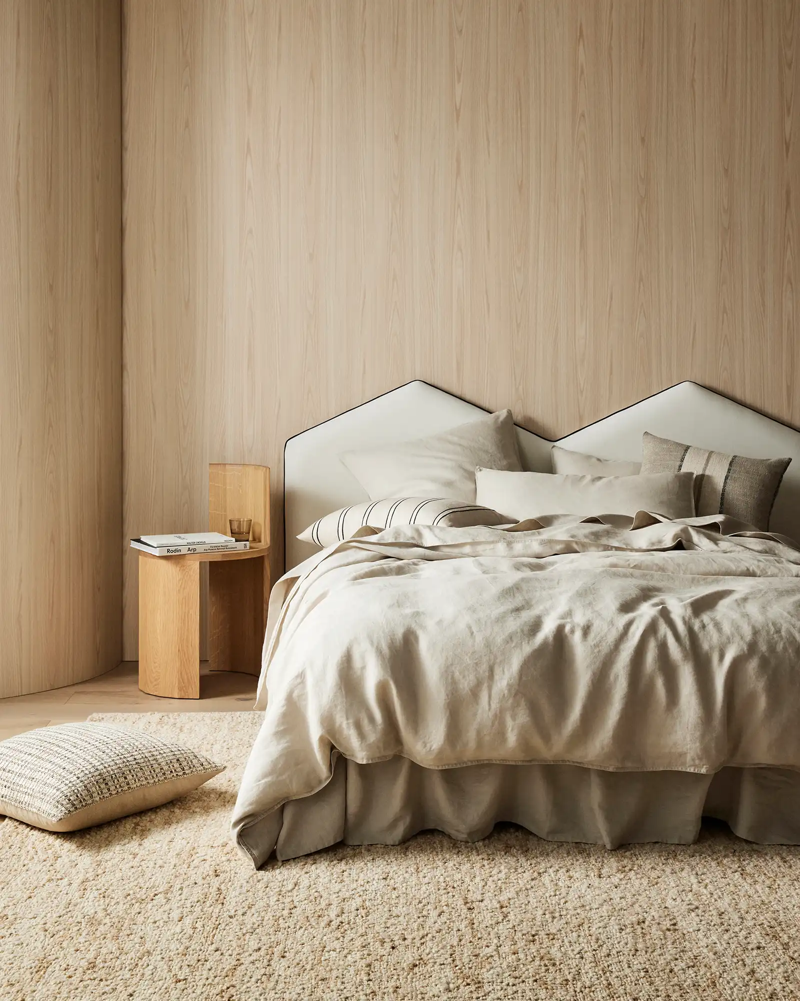 Ravello Quilt Cover Bone - Image 4