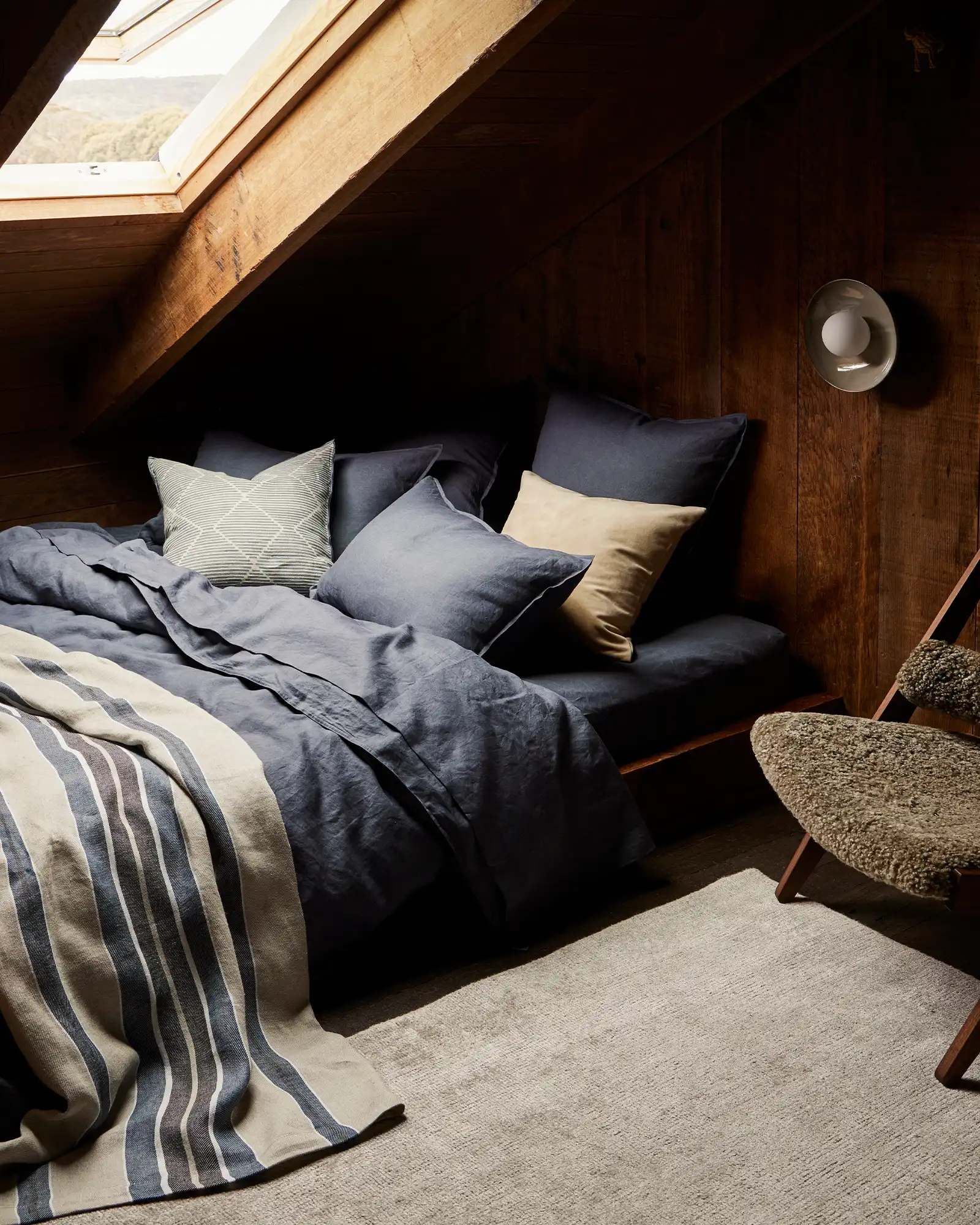Ravello Quilt Cover Denim - Image 3