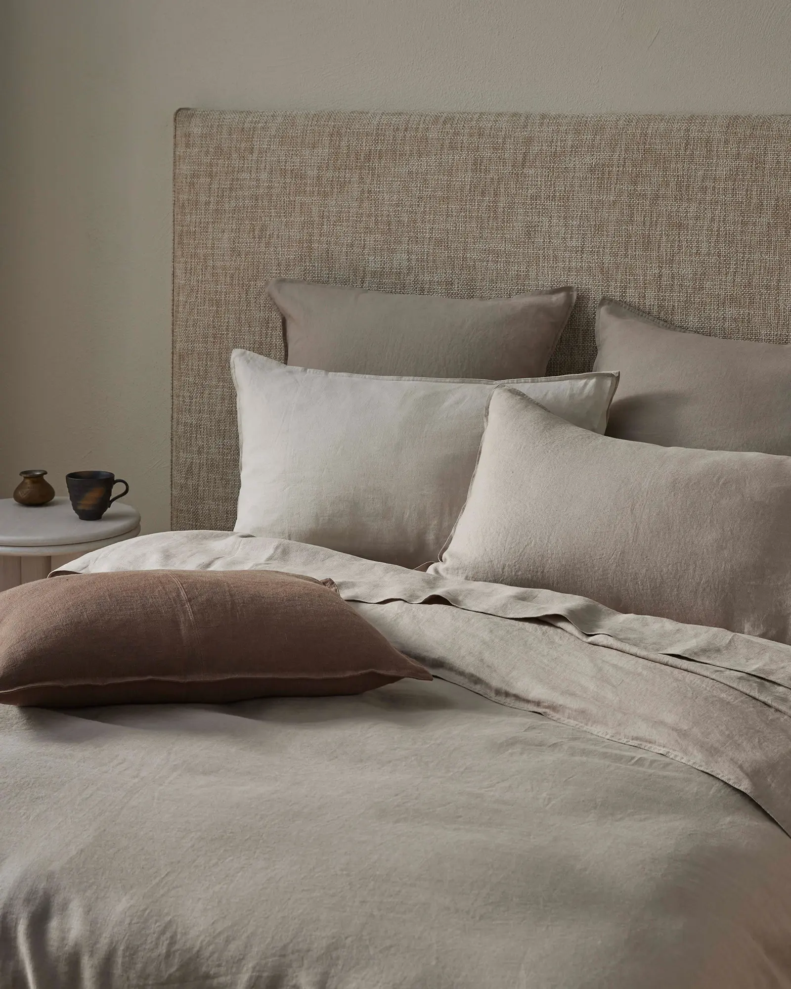 Ravello Quilt Cover Pebble - Image 4
