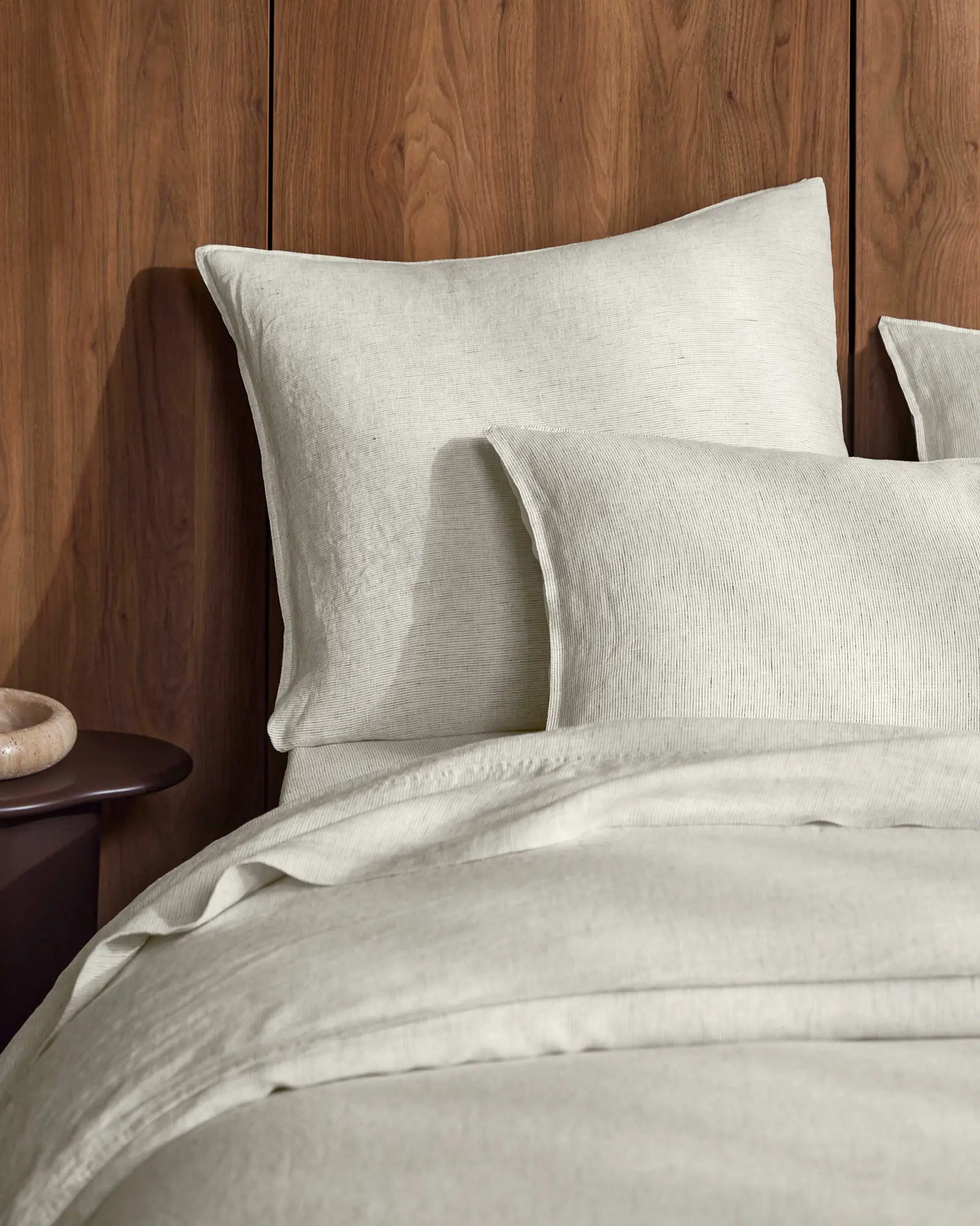 Sova Fitted Sheet Savanna Pinstripe - Image 4