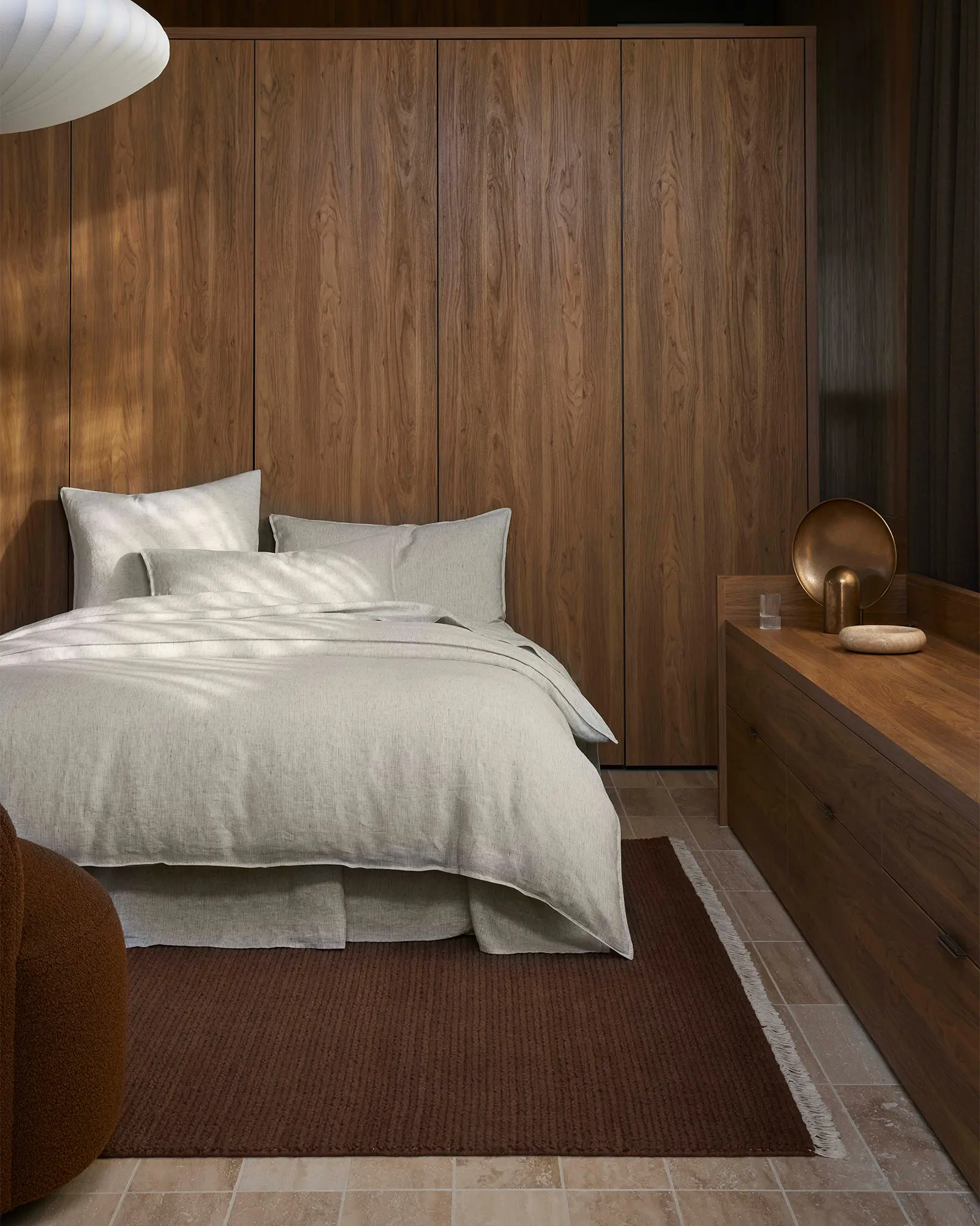 Sova Fitted Sheet Savanna Pinstripe - Image 6
